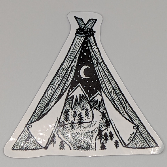 Teepee Sticker - Picture 1 of 2